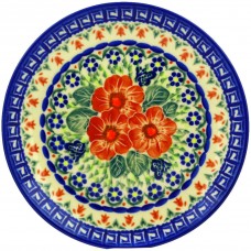 Polmedia Happiness Polish Pottery Decorative Plate PMDA3554